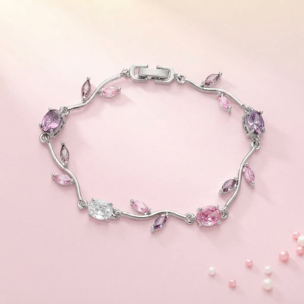 Blossom Vine Bracelet | Gold, Silver