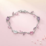 Blossom Vine Bracelet | Gold, Silver
