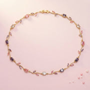 Blossom Vine Necklace | Gold, Silver